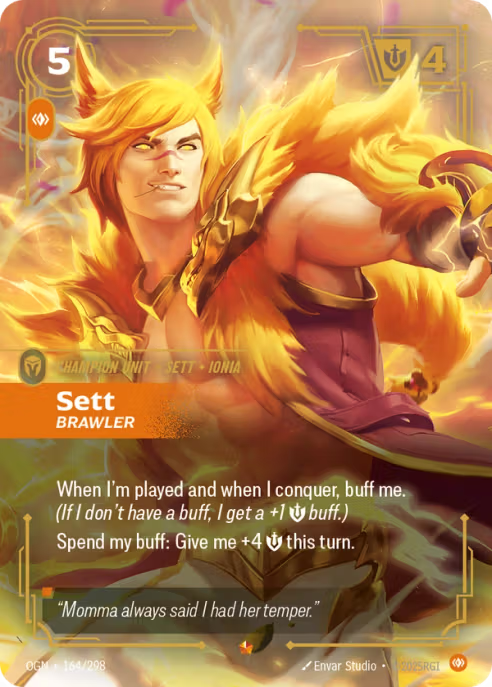 Sett, Brawler OGN-164/298