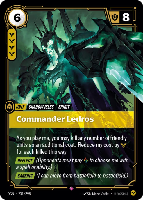 Commander Ledros OGN-231/298