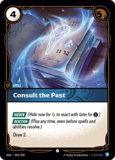 Consult the Past OGN-083/298