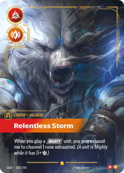 Volibear - Relentless Storm OGN-300/298