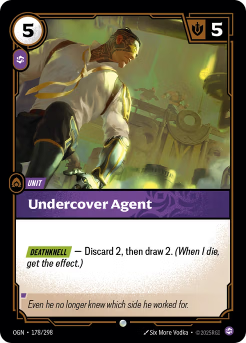 Undercover Agent OGN-178/298