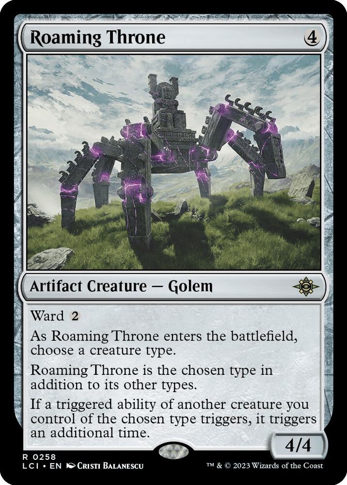 Roaming Throne (LCI) - Lightly Played