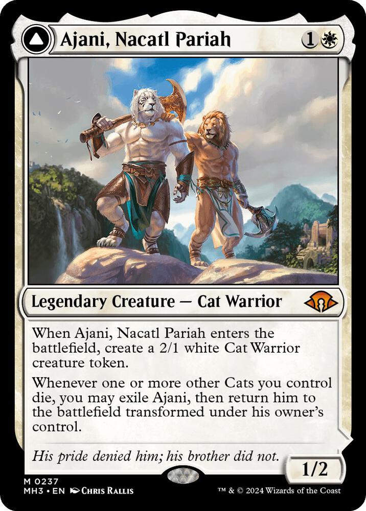 Ajani, Nacatl Pariah(MH3) - Lightly Played