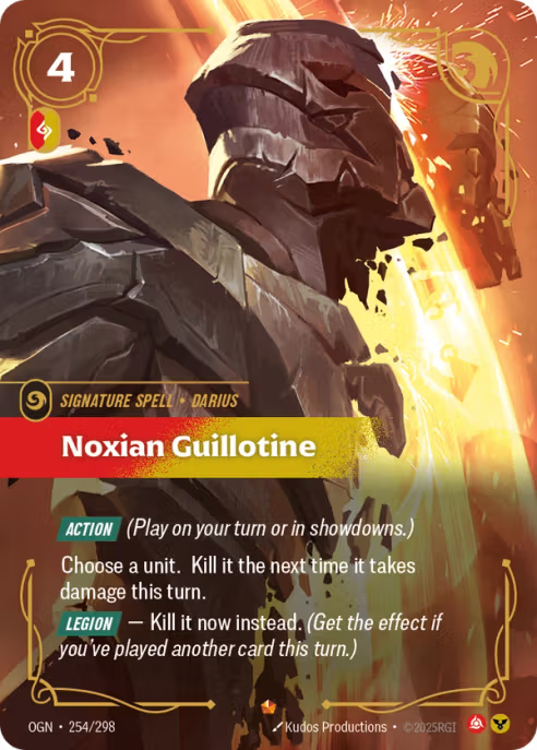 Noxian Guillotine OGN-254/298