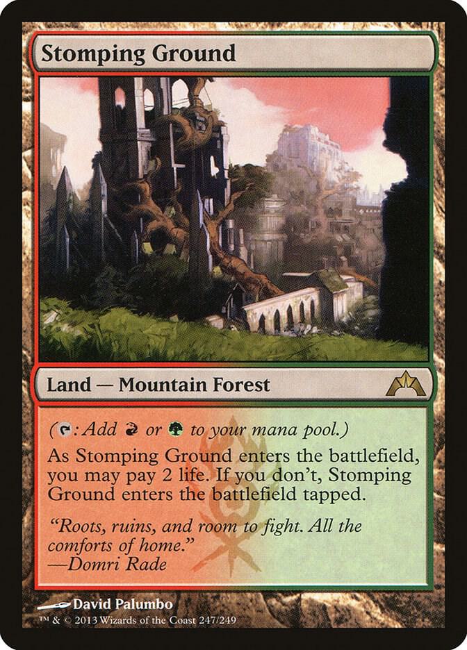 Stomping Ground (GTC)- Lightly Played