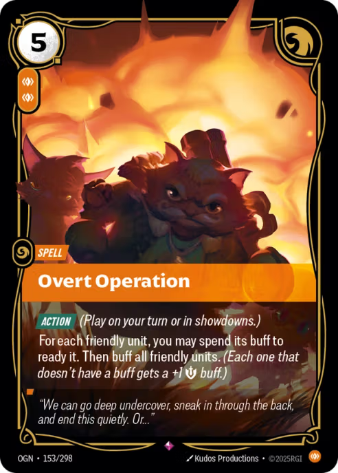 Overt Operation OGN-153/298