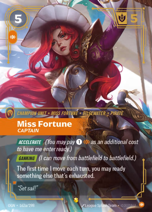 Miss Fortune, Captain OGN-162a/298