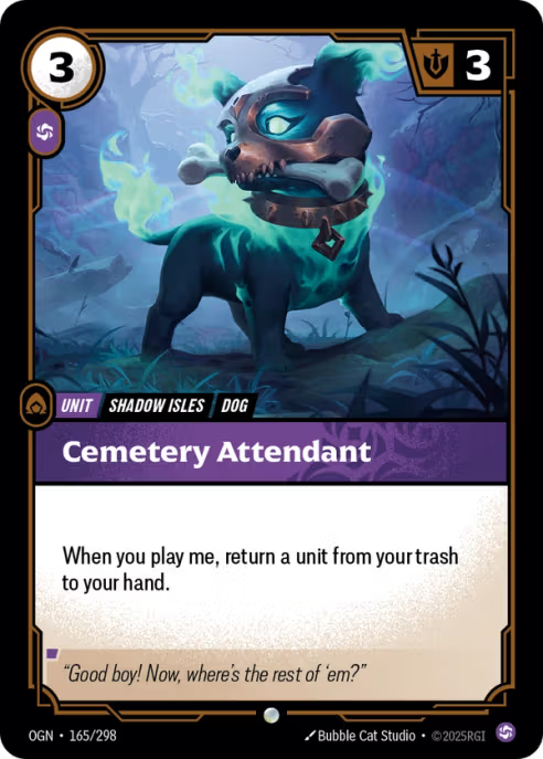 Cemetery Attendant OGN-165/298