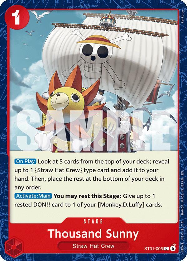 ST31-005 | C | Thousand Sunny