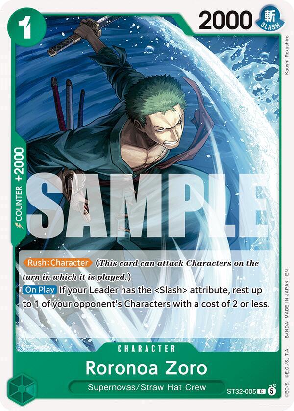 ST32-005 | C | Roronoa Zoro