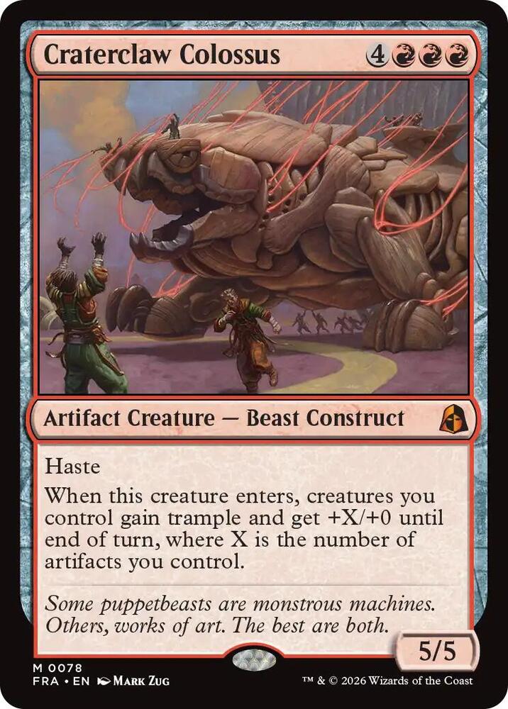 Craterclaw Colossus (FRA) - Lightly Played