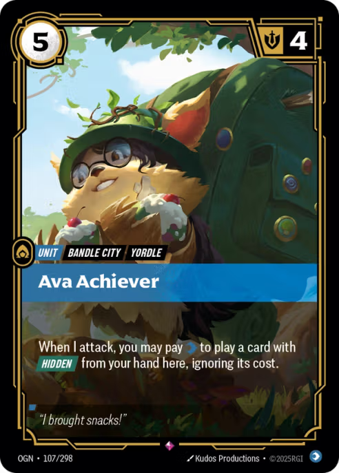 Ava Achiever OGN-107/298