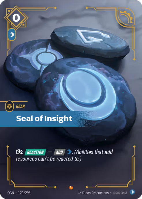 Seal of Insight OGN-120/298