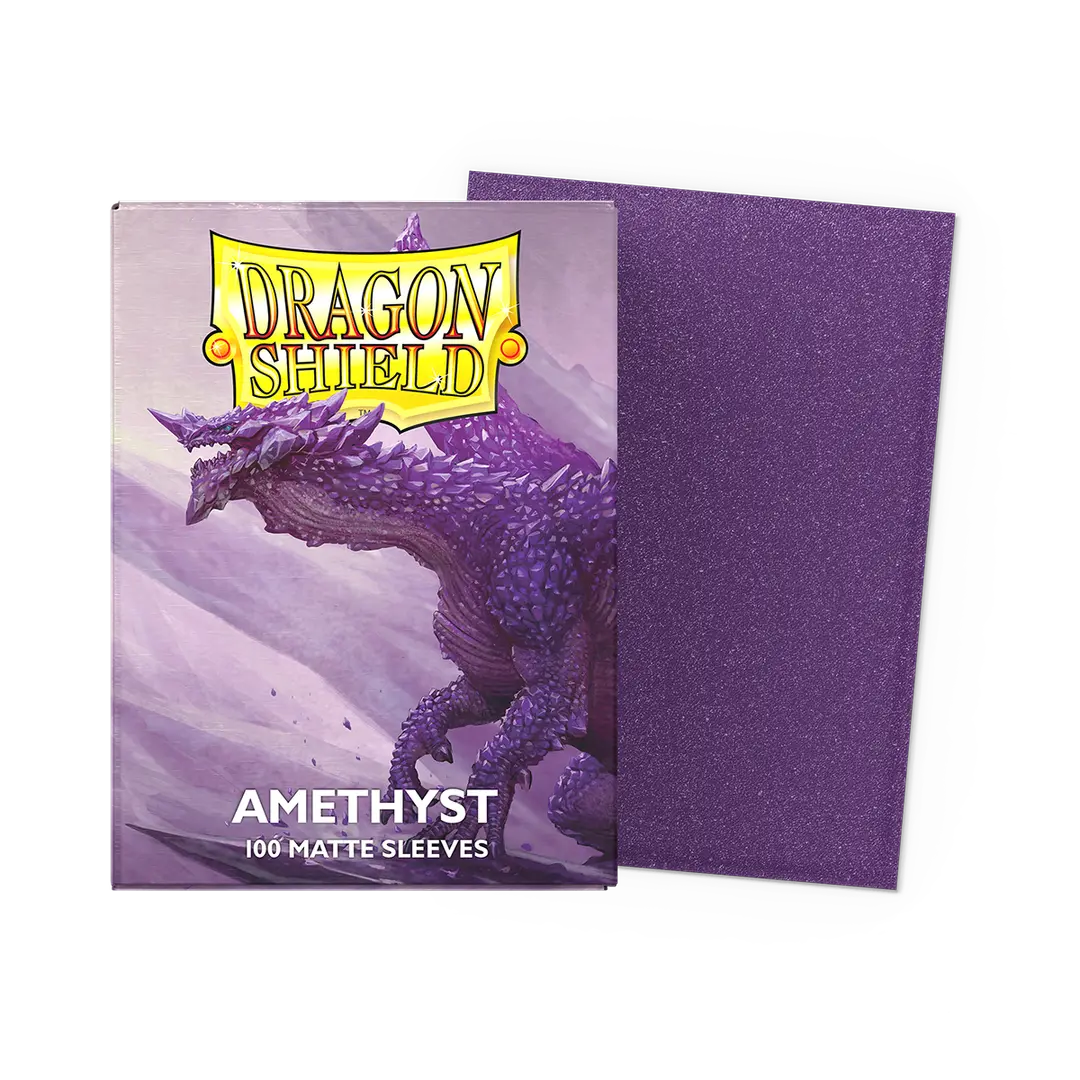 Dragon Shield Matte Sleeves: Amethyst