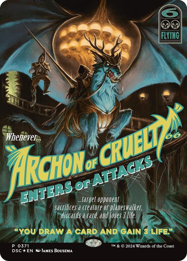 Archon of Cruelty (Showcase) - Lightly Played