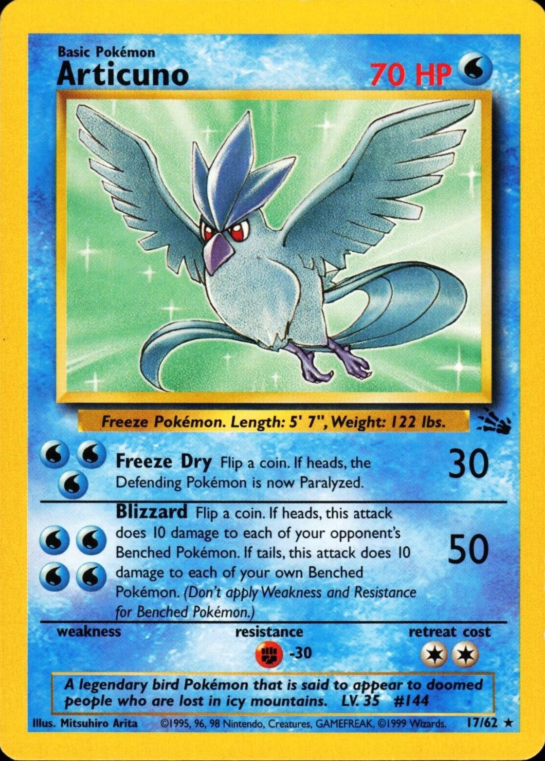 Articuno (17) - Lightly Played