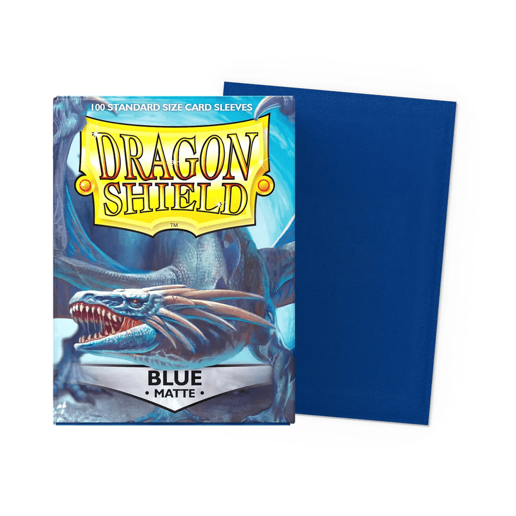 Dragon Shield Matte Sleeves: Blue