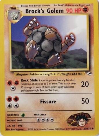 Brock's Golem - Lightly Played