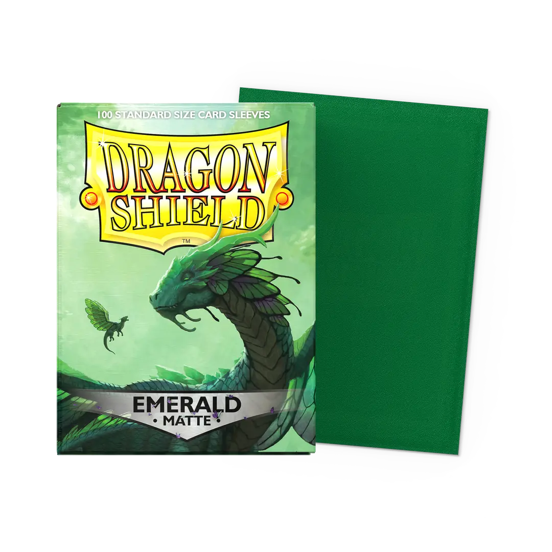 Dragon Shield Matte Sleeves: Emerald