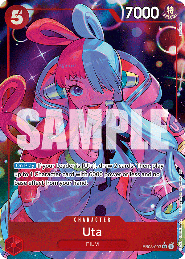 EB03-003 | SR | CHARACTER Uta