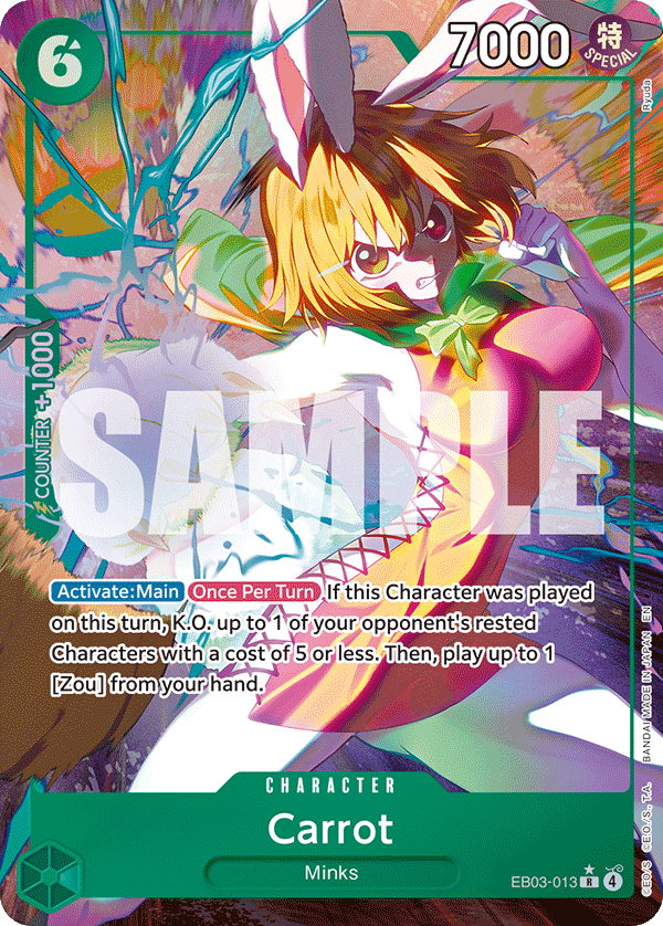 EB03-013 | R | CHARACTER Carrot