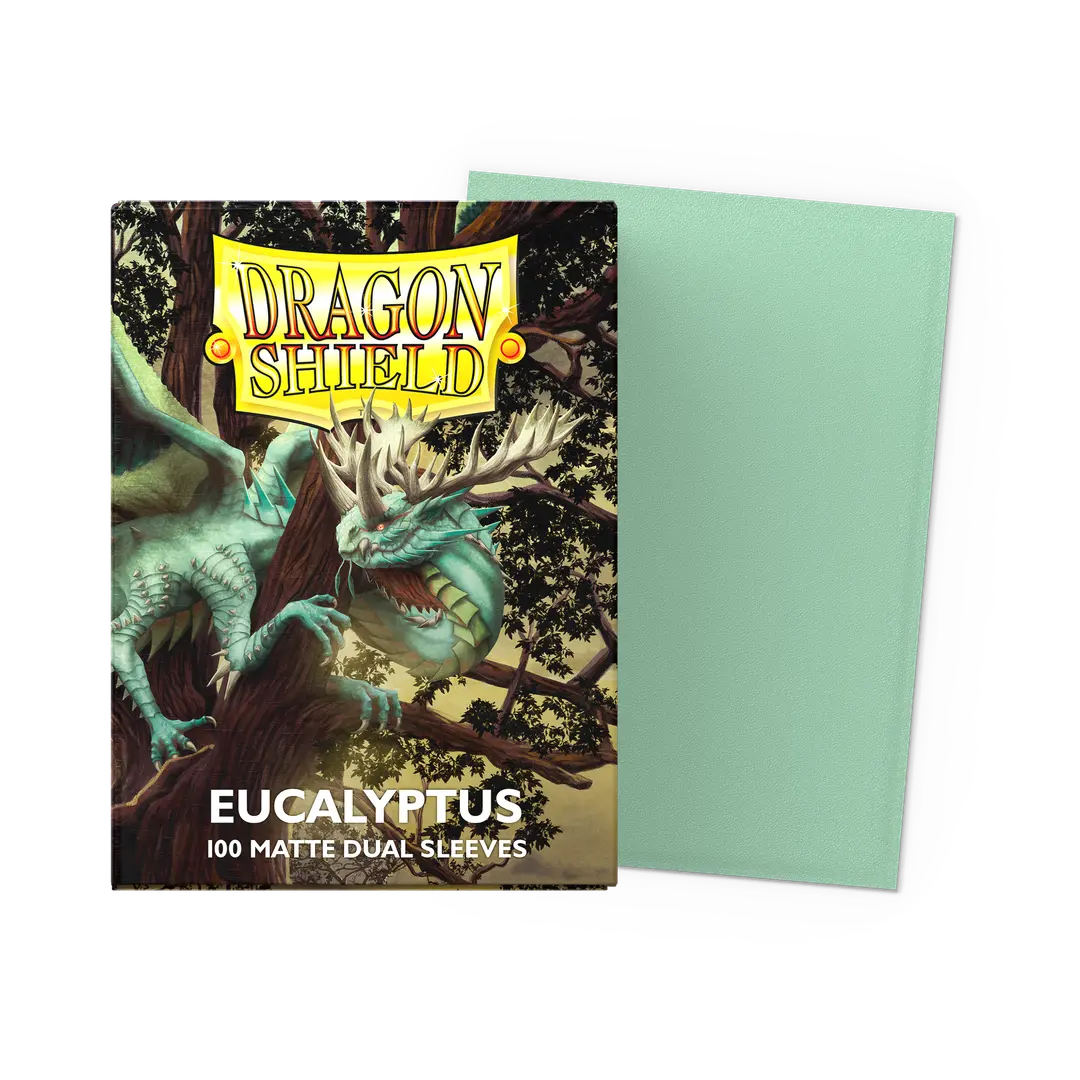 Dragon Shield Dual Matte Sleeves: Eucalyptus