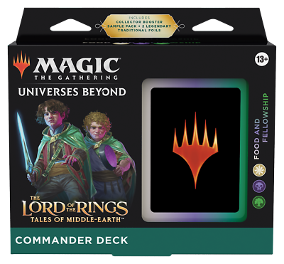 MTG LORD OF THE RINGS COMMANDER - FOOD AND FELLOWSHIP