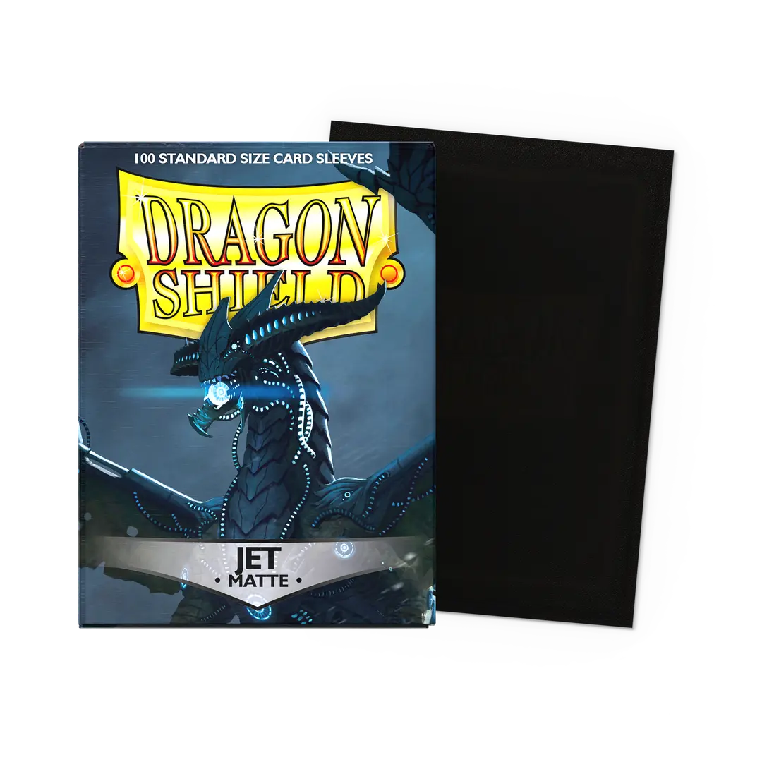 Dragon Shield Matte Sleeves: Jet