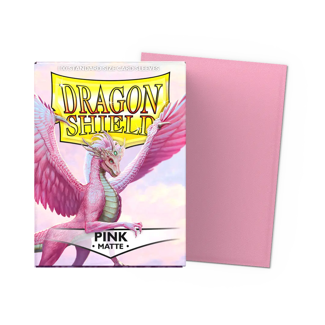Dragon Shield Matte Sleeves: Pink