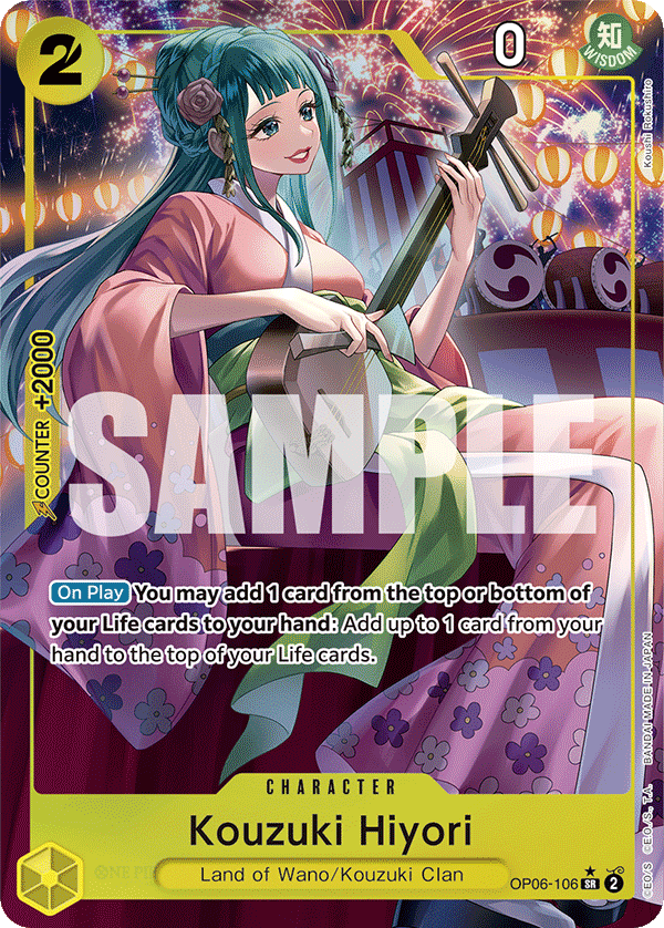 OP06-106 | SR | CHARACTER Kouzuki Hiyori