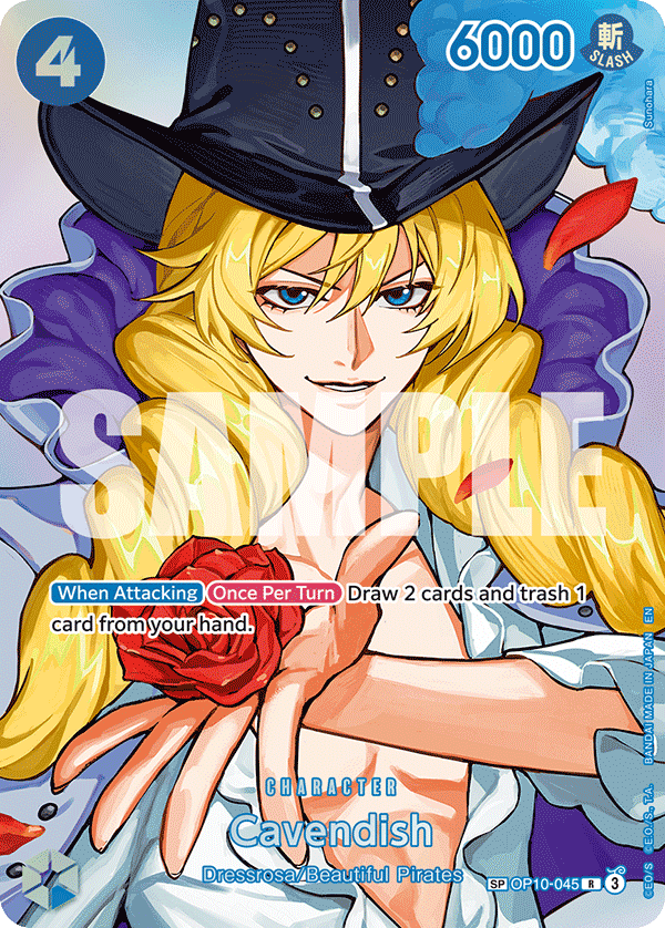 OP10-045 | SP CARD | CHARACTER Cavendish