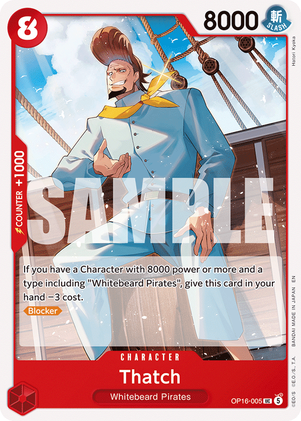 OP16-005 | UC | CHARACTER Thatch