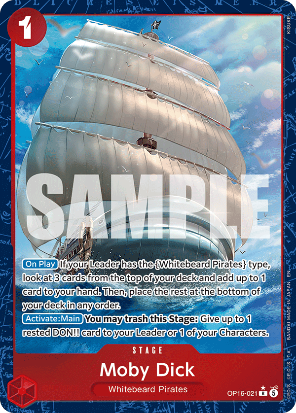 OP16-021 | R | STAGE Moby Dick (Alternate Art)