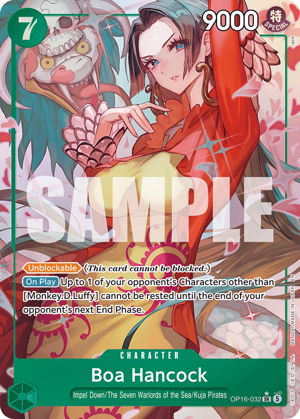 OP16-032 | SR | CHARACTER Boa Hancock (Alternate Art)