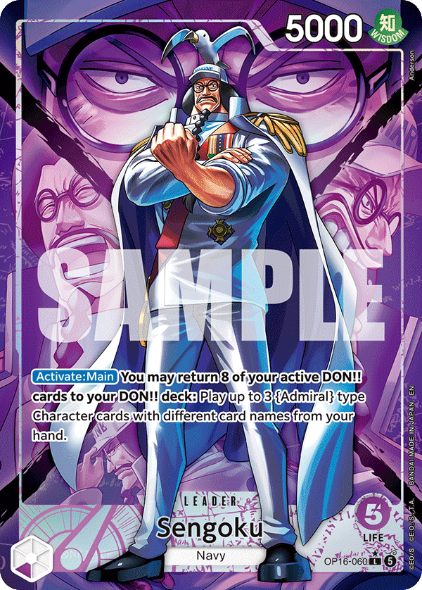 OP16-060 | L | LEADER Sengoku (Alternate Art)