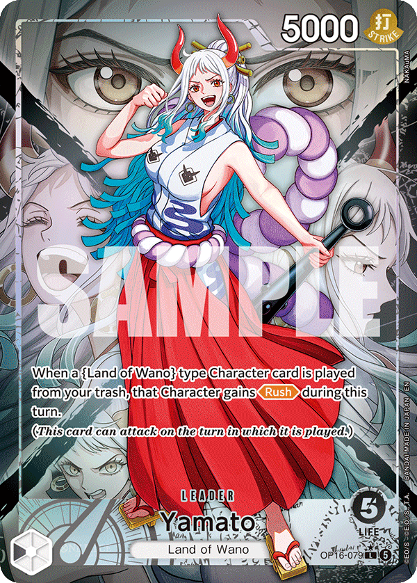 OP16-079 | L | LEADER Yamato (Alternate Art)