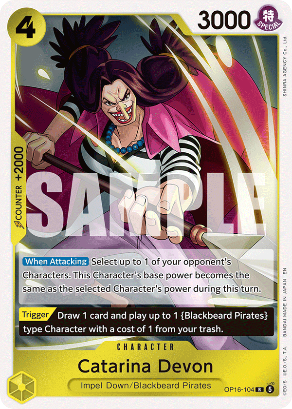 OP16-104 | R | CHARACTER Catarina Devon