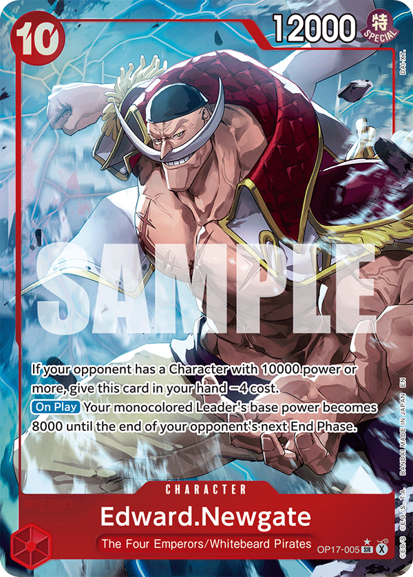 OP17-005 | SR | CHARACTER Edward.Newgate (Alternate Art)