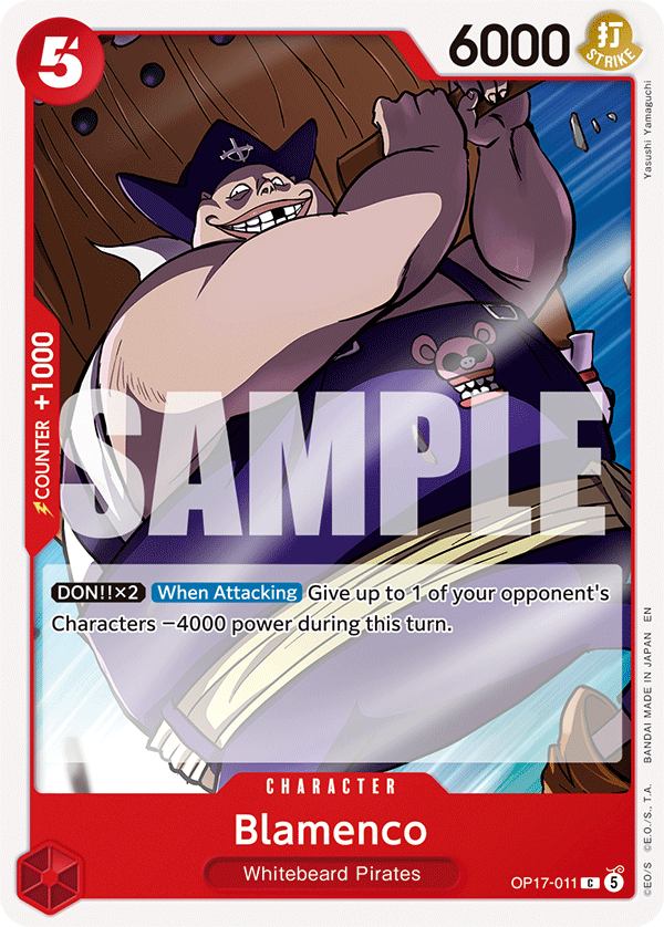OP17-011 | C | CHARACTER Blamenco