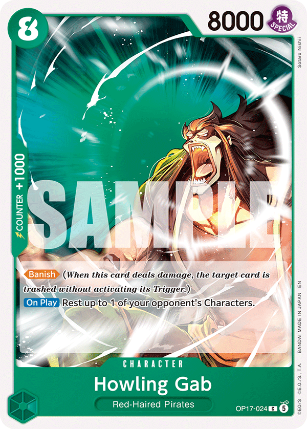 OP17-024 | C | CHARACTER Howling Gab