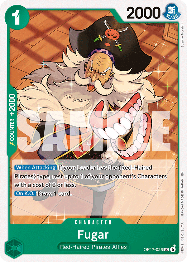 OP17-026 | UC | CHARACTER Fugar