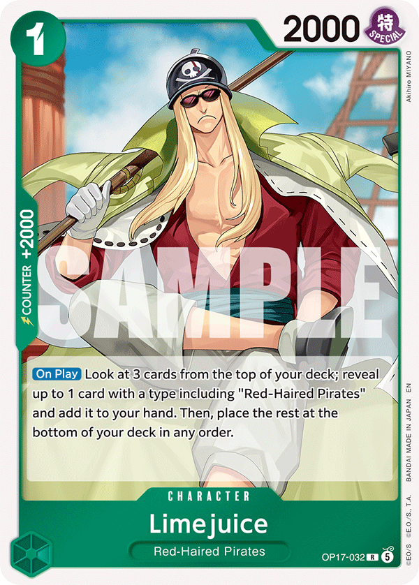 OP17-032 | R | CHARACTER Limejuice