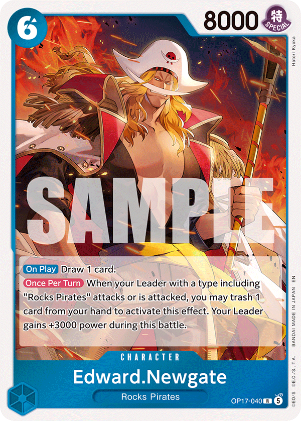 OP17-040 | R | CHARACTER Edward.Newgate