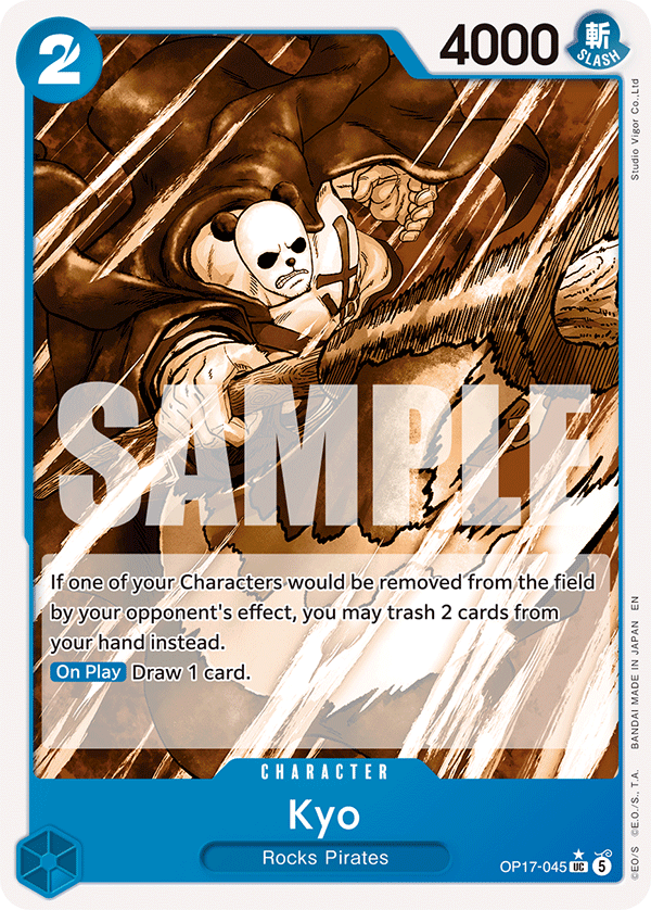 OP17-045 | UC | CHARACTER Kyo (Pandaman)