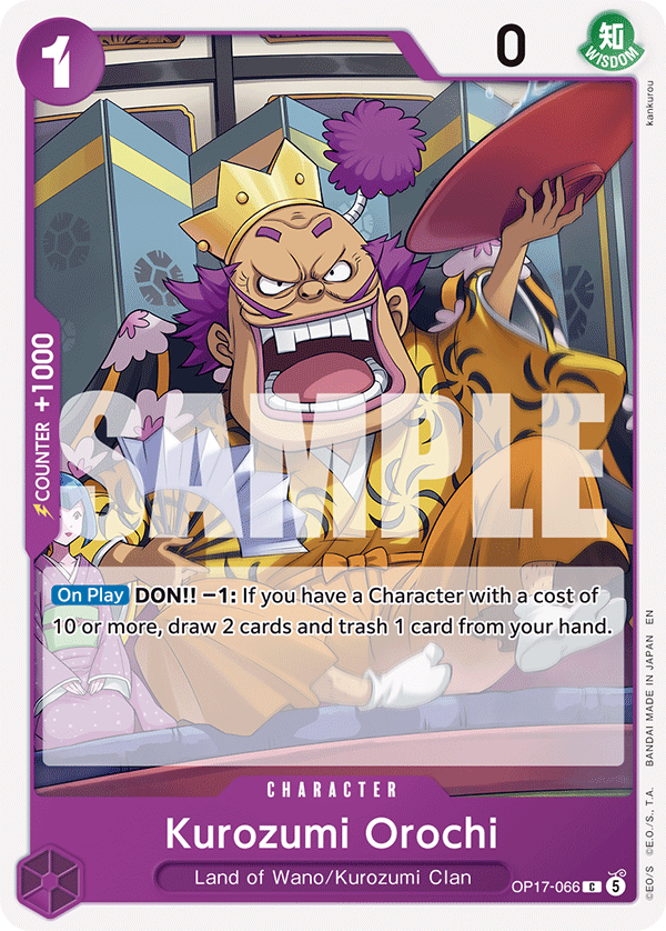 OP17-066 | C | CHARACTER Kurozumi Orochi