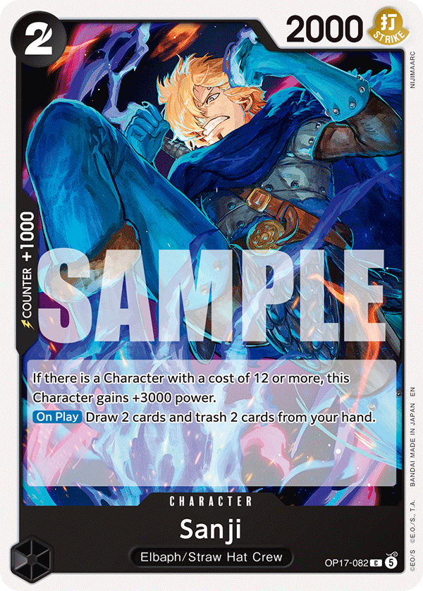 OP17-082 | C | CHARACTER Sanji