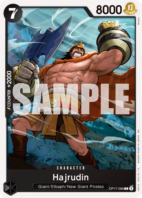 OP17-088 | C | CHARACTER Hajrudin
