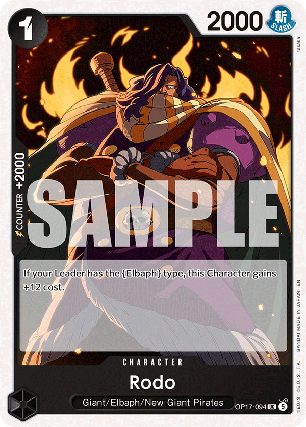 OP17-094 | UC | CHARACTER Rodo