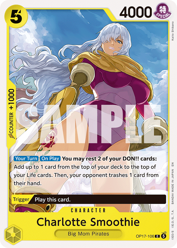 OP17-106 | C | CHARACTER Charlotte Smoothie