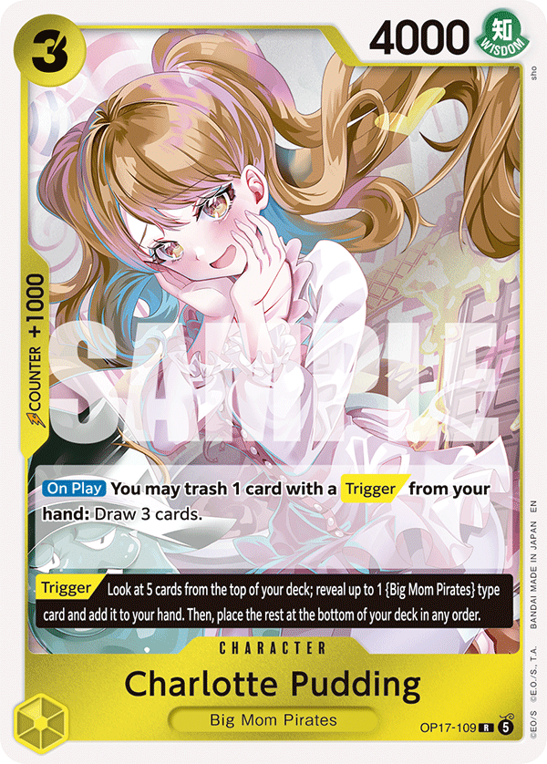 OP17-109 | R | CHARACTER Charlotte Pudding